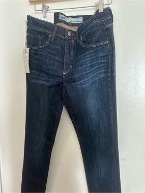 Denim&Co Men’s Skinny Jeans in Dark Blue Wash